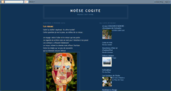 Desktop Screenshot of noesecogite.blogspot.com