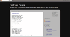 Desktop Screenshot of northwestreverb.blogspot.com