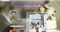 Desktop Screenshot of gelincik-lezzetdnyas.blogspot.com