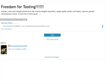 Tablet Screenshot of freedomfortooting.blogspot.com