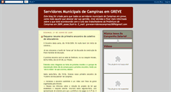 Desktop Screenshot of greveservidorescampinas2009.blogspot.com