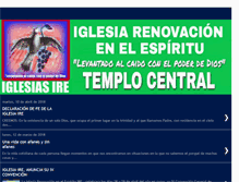 Tablet Screenshot of iglesiaire.blogspot.com