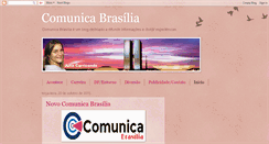 Desktop Screenshot of comunicabrasilia.blogspot.com