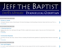 Tablet Screenshot of jeffthebaptist.blogspot.com