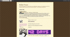 Desktop Screenshot of haikuvenue.blogspot.com