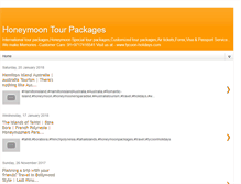 Tablet Screenshot of honeymoonspecialtourpackages.blogspot.com