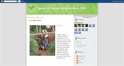 Desktop Screenshot of jgiugandaworkshop.blogspot.com