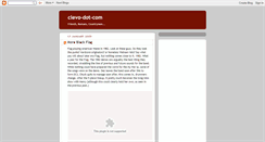 Desktop Screenshot of clevo-dot-com.blogspot.com