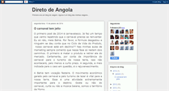 Desktop Screenshot of diretodeangola.blogspot.com