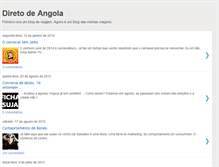 Tablet Screenshot of diretodeangola.blogspot.com