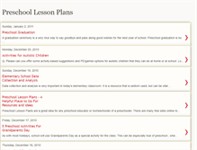 Tablet Screenshot of preschoollesson-plans.blogspot.com