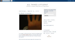 Desktop Screenshot of littleput.blogspot.com