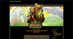 Desktop Screenshot of febrianlevis2.blogspot.com