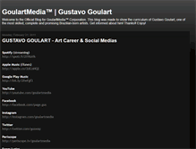 Tablet Screenshot of goulartmedia.blogspot.com