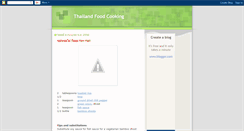 Desktop Screenshot of foodthailandcooking.blogspot.com
