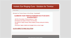 Desktop Screenshot of eartinnitus.blogspot.com