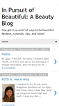 Mobile Screenshot of inpursuitofbeautiful.blogspot.com