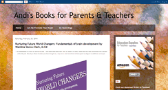 Desktop Screenshot of books4parentsteachers.blogspot.com