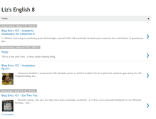 Tablet Screenshot of lizenglish8.blogspot.com