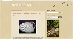 Desktop Screenshot of melissabstein.blogspot.com