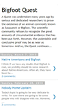 Mobile Screenshot of bigfootquestblog.blogspot.com