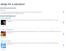 Tablet Screenshot of designforasubculture.blogspot.com