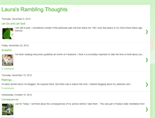 Tablet Screenshot of laurasramblingthoughts2.blogspot.com