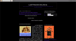 Desktop Screenshot of laotrasociologia.blogspot.com