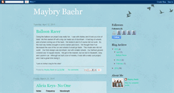 Desktop Screenshot of kathleenmaybry.blogspot.com