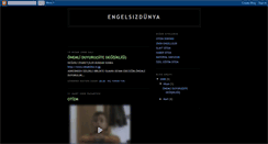 Desktop Screenshot of engelsizvideo.blogspot.com