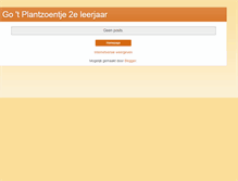 Tablet Screenshot of goplantzoentje2.blogspot.com