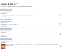 Tablet Screenshot of narutodiscovery.blogspot.com