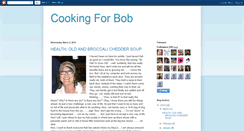 Desktop Screenshot of cookingforbob.blogspot.com