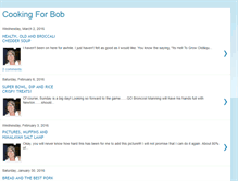 Tablet Screenshot of cookingforbob.blogspot.com