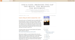 Desktop Screenshot of godandgays.blogspot.com