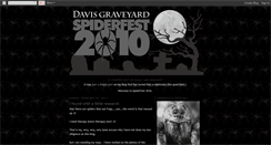 Desktop Screenshot of dgspiderfest2010.blogspot.com