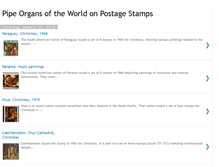 Tablet Screenshot of pipeorganstamps.blogspot.com