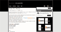 Desktop Screenshot of black-or-white-btb.blogspot.com