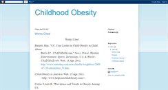 Desktop Screenshot of mattandlukechildhoodobesity.blogspot.com