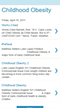 Mobile Screenshot of mattandlukechildhoodobesity.blogspot.com