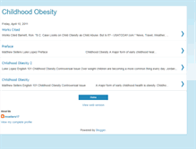 Tablet Screenshot of mattandlukechildhoodobesity.blogspot.com