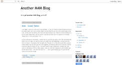 Desktop Screenshot of mym4m.blogspot.com