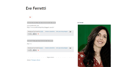 Desktop Screenshot of eveferretti.blogspot.com
