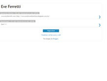 Tablet Screenshot of eveferretti.blogspot.com