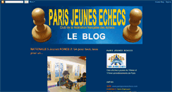 Desktop Screenshot of parisjeunesechecs.blogspot.com