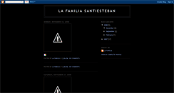 Desktop Screenshot of la-familia-santiesteban.blogspot.com