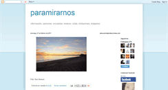 Desktop Screenshot of paramirarnos.blogspot.com