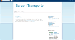 Desktop Screenshot of barueritransporte.blogspot.com