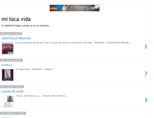 Tablet Screenshot of milocavida-fotos.blogspot.com