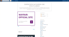 Desktop Screenshot of caracteristicasdecelulares.blogspot.com
